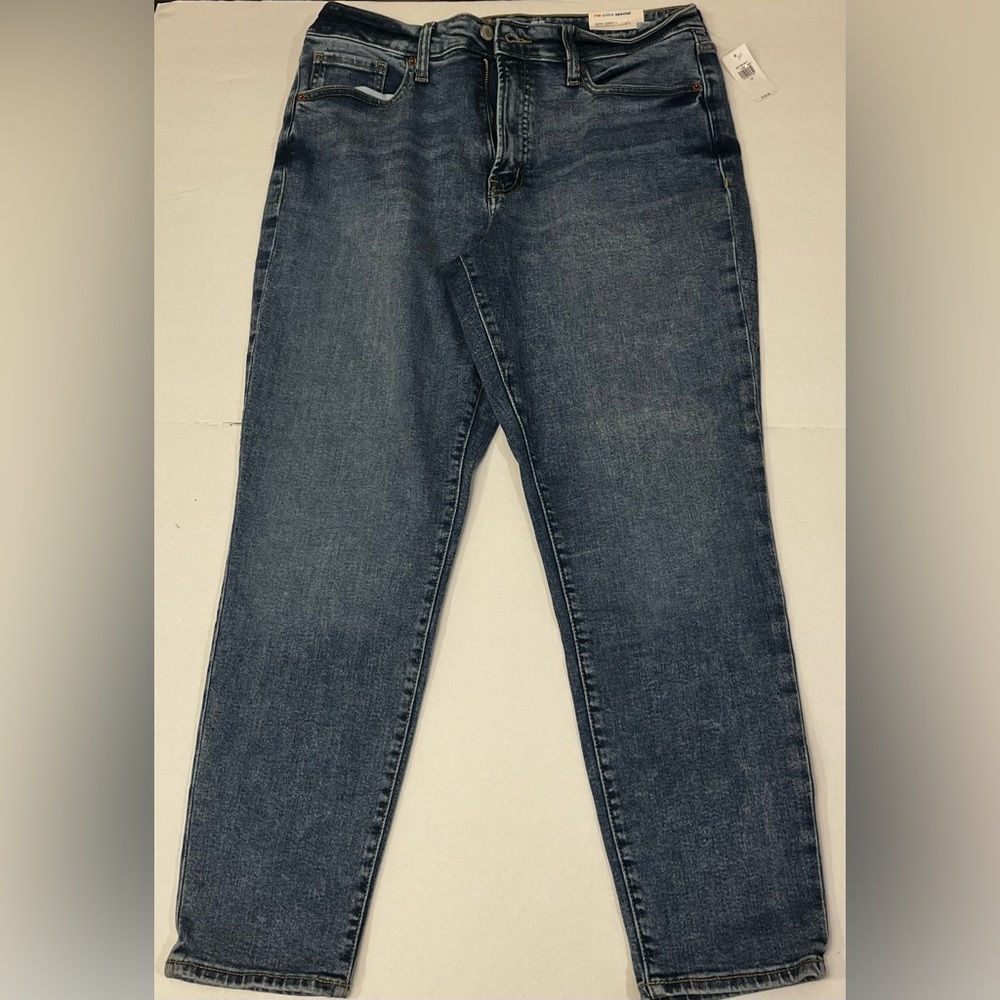 OLD NAVY WOMEN’S HIGH-RISE O.G. STRAIGHT SECRET-SMOOTH POCKETS